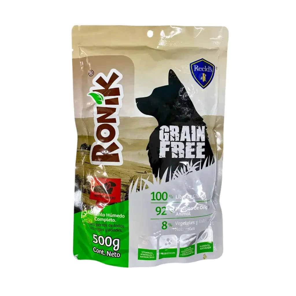Ronik Perros Salmón y Cordero 500gr