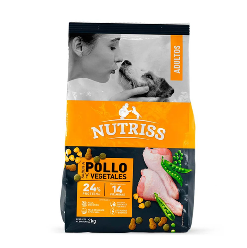 Nutriss Pollo, Carne - Veg 2kl