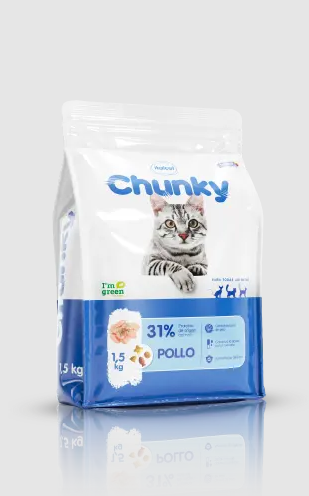 Chunky Gato Adulto Pollo 8kl