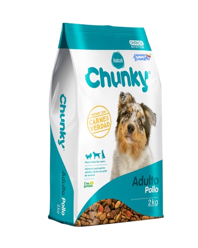 Chunky Perro Adulto Pollo 2kl