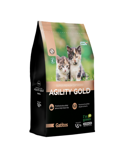 Agility Gold Gatitos 3kl