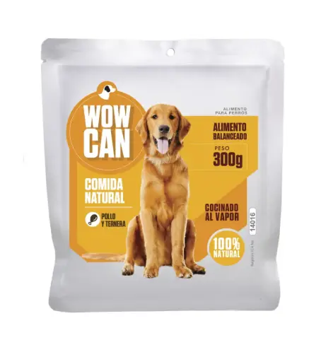 WowCan Pollo y Ternera 300gr