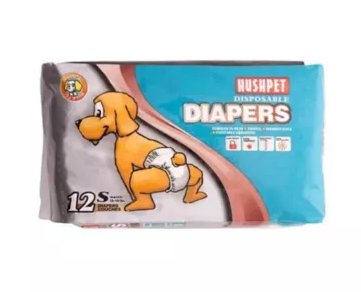 Pañales Hushpets Talla S Unidad