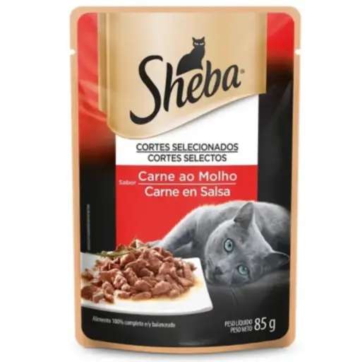 Sheba Pouche Carne 85gr