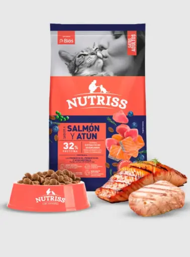 Nutriss Gatos Salmon y Atún1kl