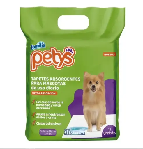 Tapete Absorbente Petys Peq Unidad 