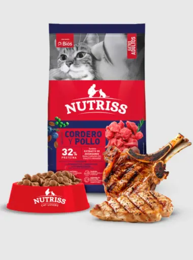 Nutriss Gatos Cordero y Pollo 1kl