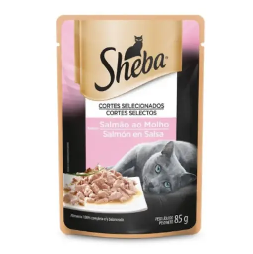 Sheba Pouche salmón 85gr